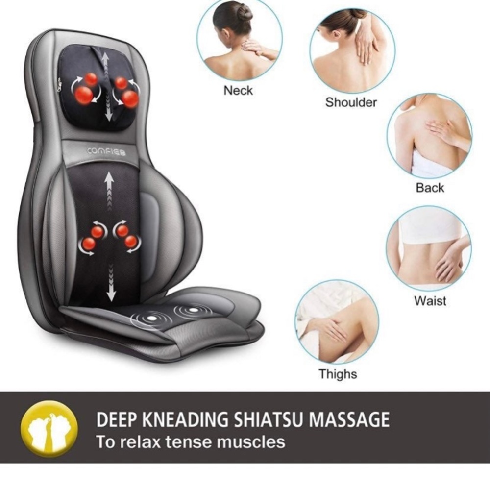 Heated massage chair!